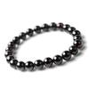 Браслет Eigado Garnet 24 Inner Natural Power на удачу, камень января, бусины, 7,5 мм, диаметр прибл.. 16см, Камень, Камень, Шарм,