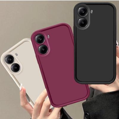 Для Xiaomi Poco C65 Чехол Xiaomi Poco C65 Чехол для телефона Xiaomi Poco C65 Защита от падений Роскошный Матовый Мягкий Чехол