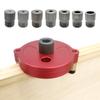 Woodworking Pocket Hole Jig 2/3/4/5/6/8/10mm Self-Centering Vertical Doweling Jig Drill Guide Locator Hole Puncher Tools
