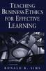 Книга Teaching Business Ethics for Effective Learning