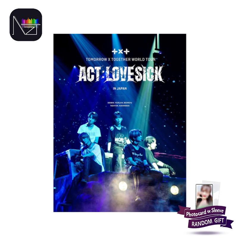 Tomorrow X Together DVD с мировым туром ACT LOVE SICK IN JAPAN(Первое ограниченное издание)