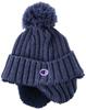 Knit Cap with Fleece Lining Blue [Champion] 492-0132 57~59cm