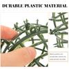 6Pcs Artificial Plant Topiary Ball Support Sturdy Plastic Flower Shelf Holder Faux Green Ball Frame Rack Decorative Flower