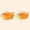 Cat Litter Box Bedpan Big Mac Oversized Cat Tray Bedpan Large Capacity Semi-Closed Plastic Anti-Splash Cats Toilet Pet Supplies