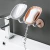 Bathroom Drain Soap Holder Creative Soap Box Multifunctional Rotating Drainage Storage Rack Kitchen Organizer Soap Dishes