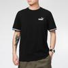 Puma Спортивная футболка с круглым вырезом и короткими рукавами с логотипом Cuff, мужские топы, черные 855985-01