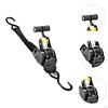 130 Inch Auto Retractable Ratchet Strap Polyester Webbing Accessories Multipurpose for Truck Trailer
