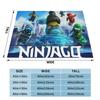 Плед Ninjagos Мягкий Теплый Фланелевый Плед Постельное белье для Кровати Гостиной Пикника Путешествия Дома Дивана