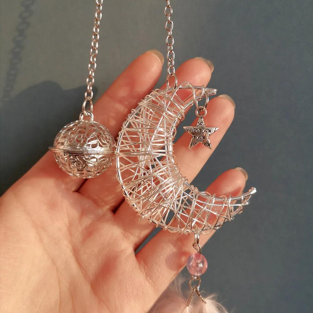 Car Dream Catcher Feather Pendants White Pink Fluffy Feather Soft Hanging Ornament Auto Home Wall Pendant Decoration Gifts New