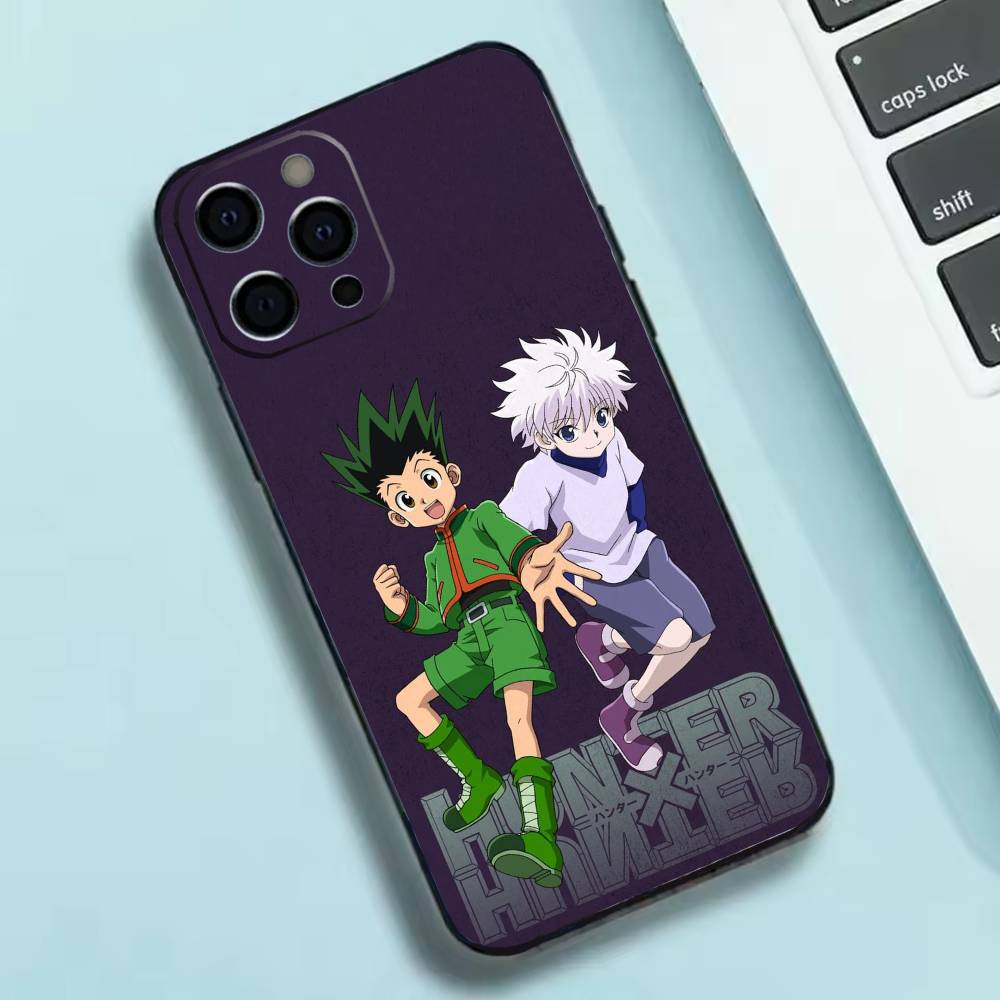 ГОРЯЧИЙ Аниме H-Hunter x Hunter Чехол для телефона Силиконовый Мягкий Для IPhone 17 16 15 14 13 12 11 X XR Plus Pro Max Plus