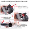 Complete Diffuser Fan Nozzle 60Mm 65Mm 70Mm Backpack Fogger Dust Mister Duster Blower Mosquito Sprayer Head