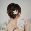 Vintage Pearl Tassel Hair Stick Elegant Chinese Hair Clip Butterfly Flowers Hairpin  Hanfu