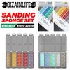 DSPIAE Sanding Sponge Set for Gundam GK Military Model Combo Arc Grinding Polishing Sandpaper Making Tool Sanding Paper 30Pc