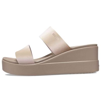 Бруклинские повседневные шлепанцы на толстой подошве, женские шлепанцы, шампанское 207640-99P