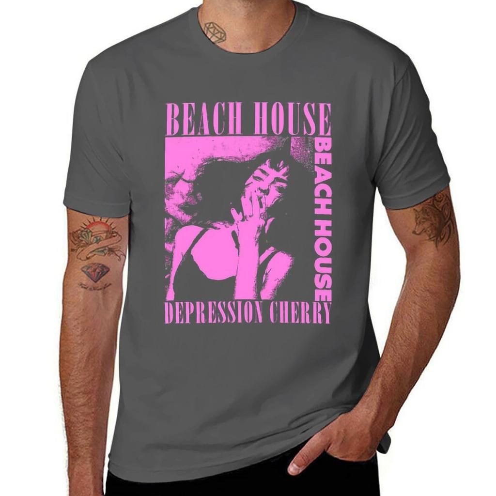 Beach House Depression Cherry Classic T-Shirt t shirt man luxury t shirts for man pack cotton t shirt man designer T-Shirt