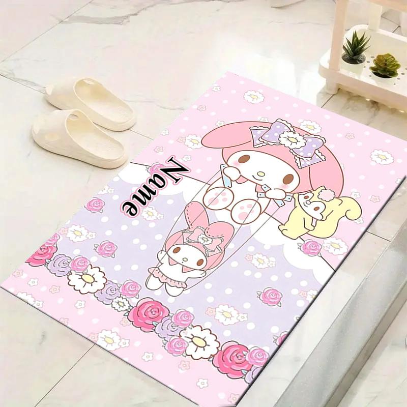 Custom 1Pc Hello Kitty Party Rug Office Carpet Indoor Outdoor Entrance Doormat Nonslip Soft And Comfortable Living Room D2915308