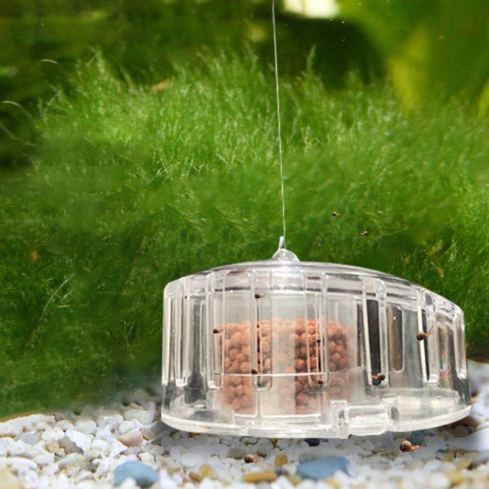 Plastic Fish Tank Cleaning Tool Snail Trap Catcher Snail Removal Device Planaria Pest Catch Box