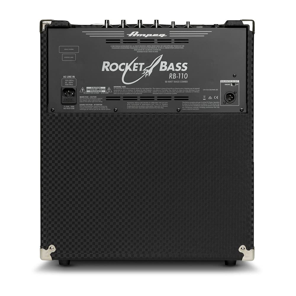 Ampeg AMPEG басовый комбоусилитель 50 Вт RB-110
