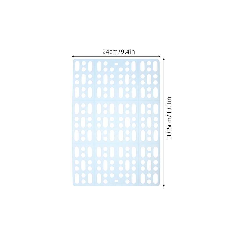3Pcs Pet Cage Mats Plastic Grid Rabbit Feet Resting Pads Small Animal Cage Flooring Guinea Pig Chinchilla 33.5x24cm Washable