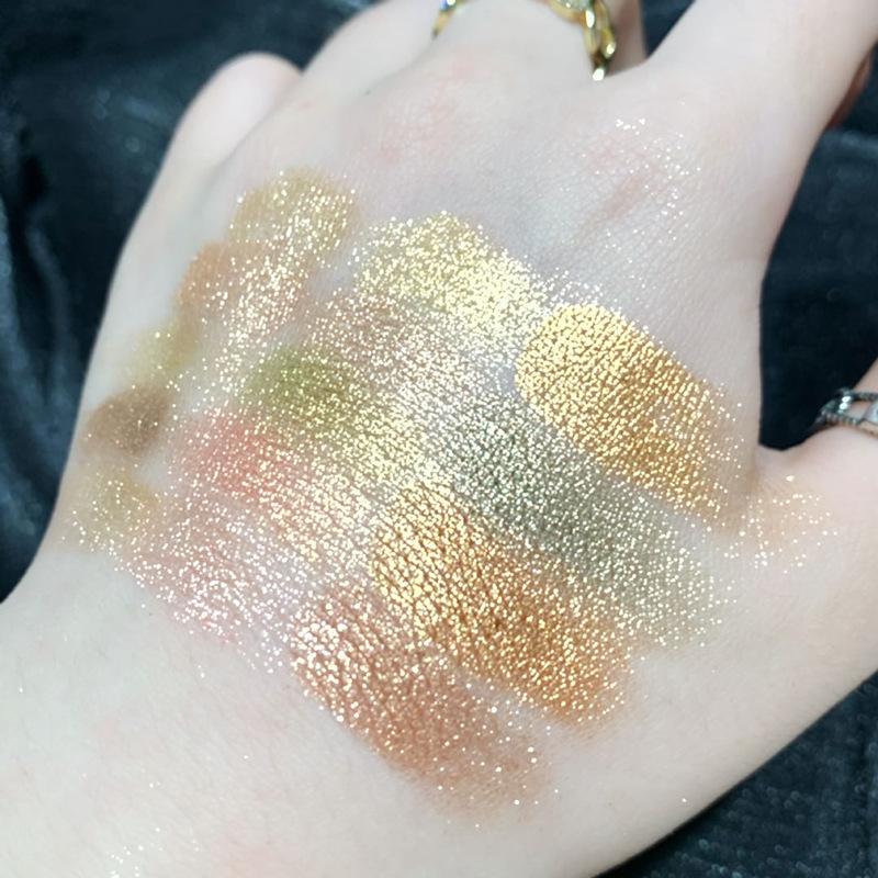 DIKALU 25 цветов теней для век, долговечные блестящие блестки, жемчужно-матовый цвет земли, косметика для макияжа