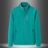 Women's Thickened Fleece Jacket: Casual Stand-Up Collar Cardigan for Outdoor Sports