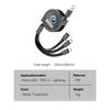 wzcr7 3 In 1 Retractable Data USB Charger Fast Cable Car Styling For BMW Performance M2 M3 M4 X1 X3 X4 X5 E87 X7 E91 G20