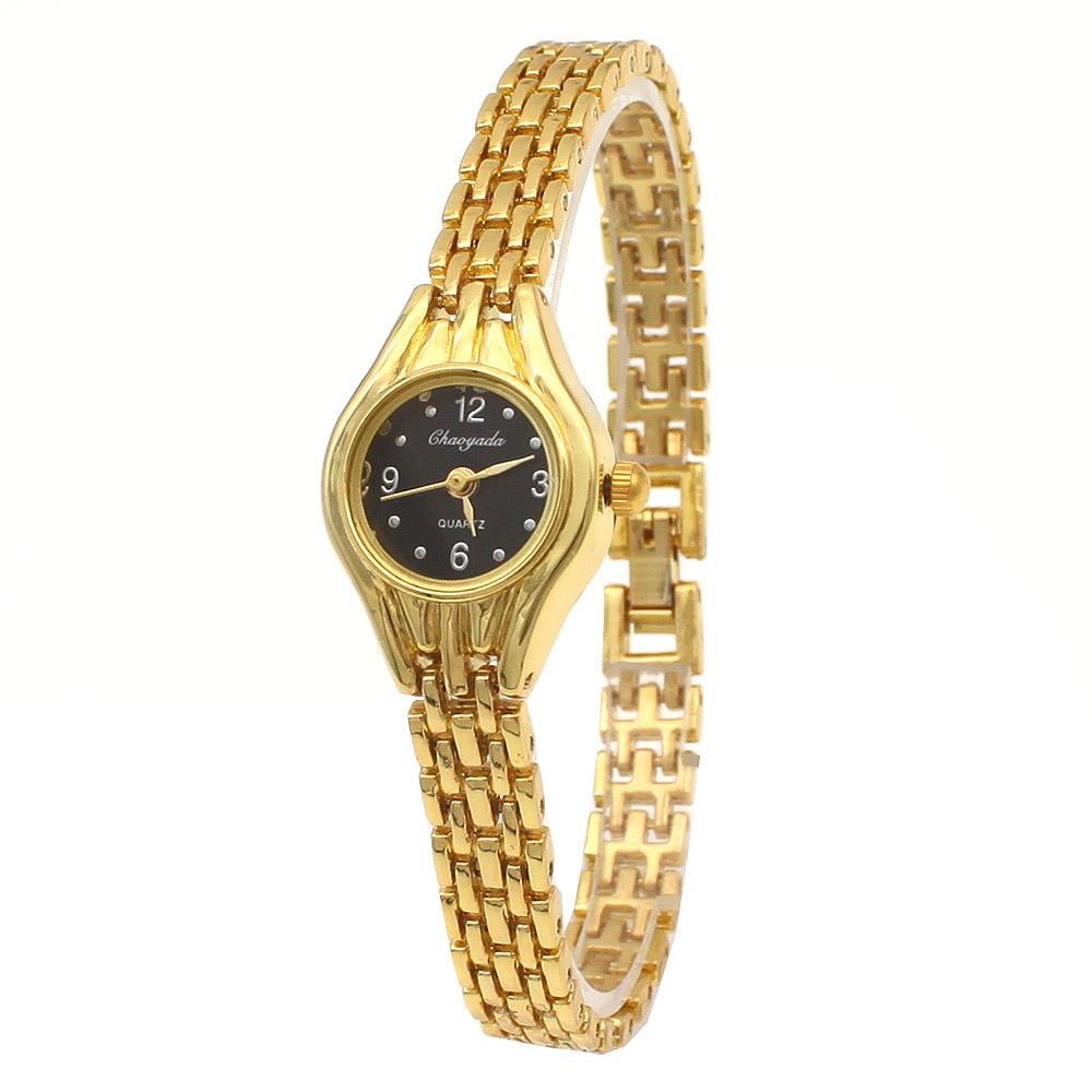 Женские часы-браслет Mujer Golden Relojes Кварцевые часы с маленьким циферблатом Популярные наручные часы Женские элегантные часы
