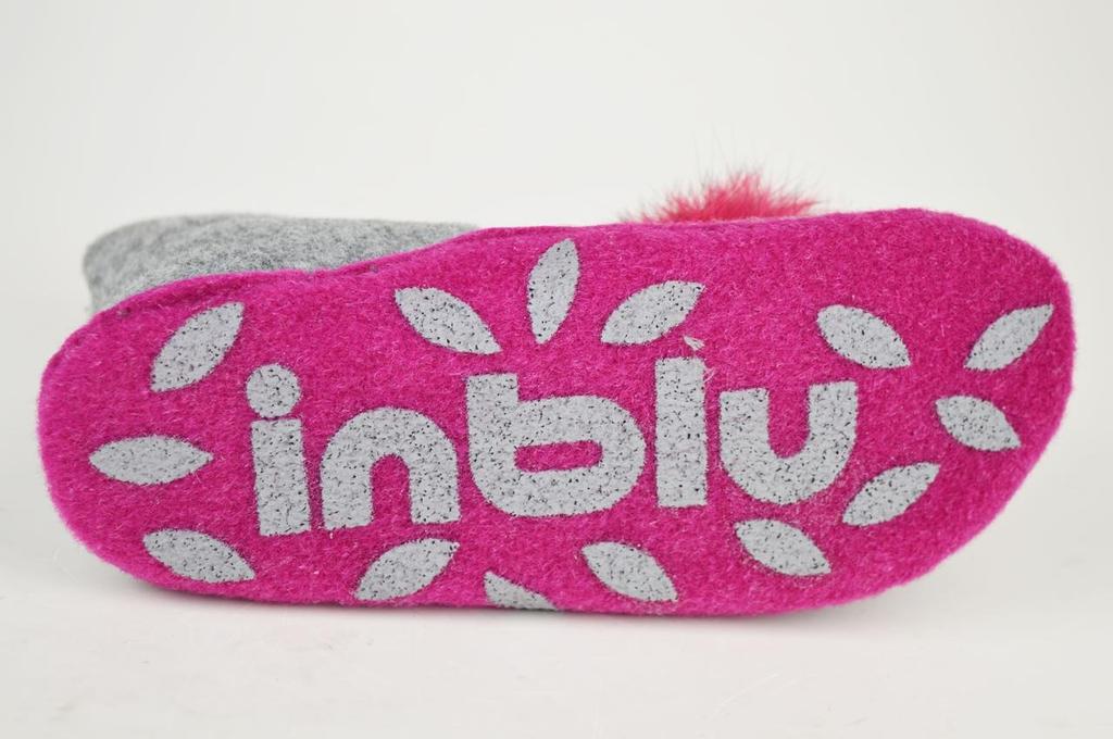 Тапочки-сапожки фетровые Inblu P22B 36 серые