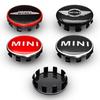 Car Styling for MINI Coopers JCW F54 F55 F56 F60 R53 R55 R56 R57 4pcs 56MM Auto Tire Cover Accessories Wheel Center Hub Caps