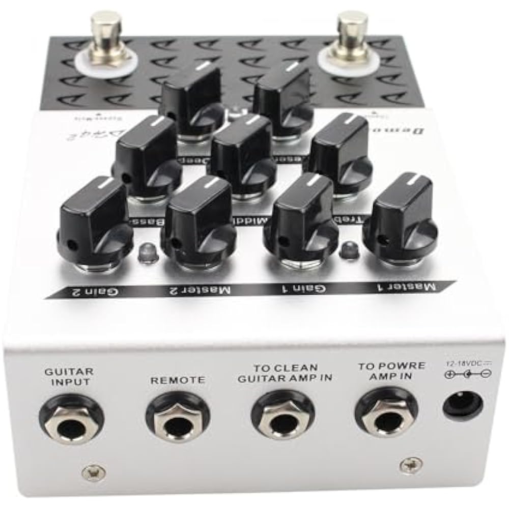 Demonfx DH4-2/OverDrive - Дисторшн Овердрайв - Гитарный эффект Дисторшн High Gain