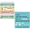 Moonwalking with Einstein & The Making of a Manager Paperback Combo