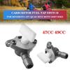 Black White By Random Carburetor Aluminum Fuel Tank Switch Fuel Valve Faucet Oil Switch for 49CC Mini Moto Pocket Bike Carb Fuel System 2