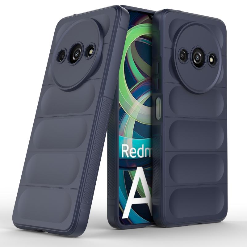 Для Xiaomi Poco C61 задняя крышка телефона чехол мягкий жидкий силикон противоударный защитный чехол Funda Coque