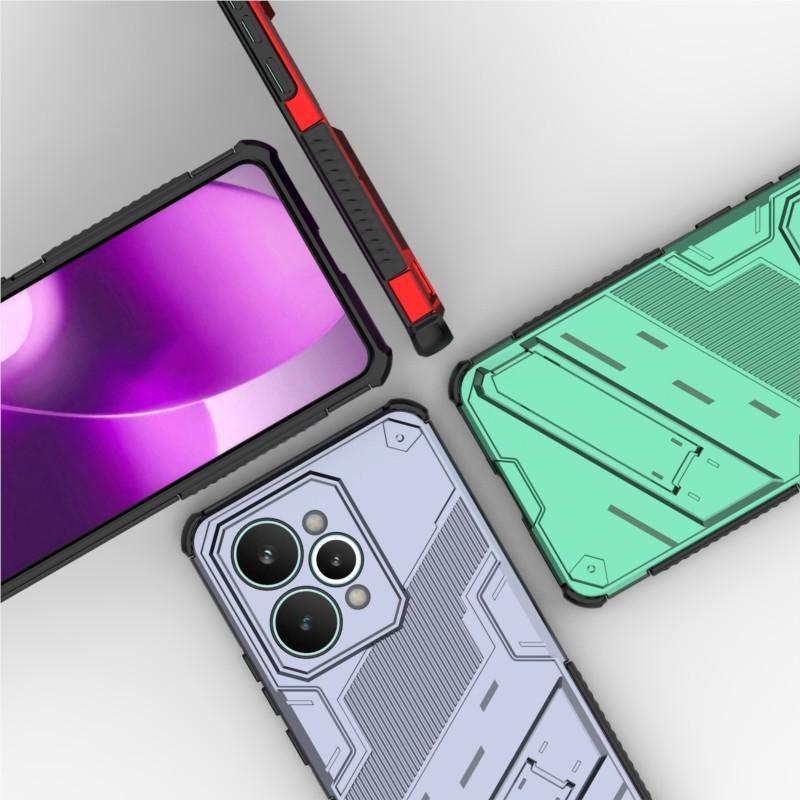 Чехол для Realme 15 Pro 5G Чехол для Realme 15 15 Pro 5G Панк-стиль Держатель для телефона Защитный бронированный бампер ТПУ чехол для Realme 15 Pro 5G