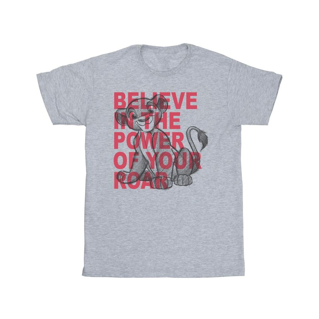 Disney Mens The Lion King Power Of Roar T-Shirt