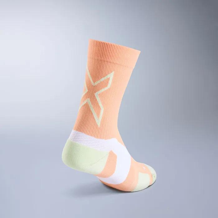 (унисекс) Векторные Светлые Носки с Уплотнением Crew Socks_UA7005EFZP-MND