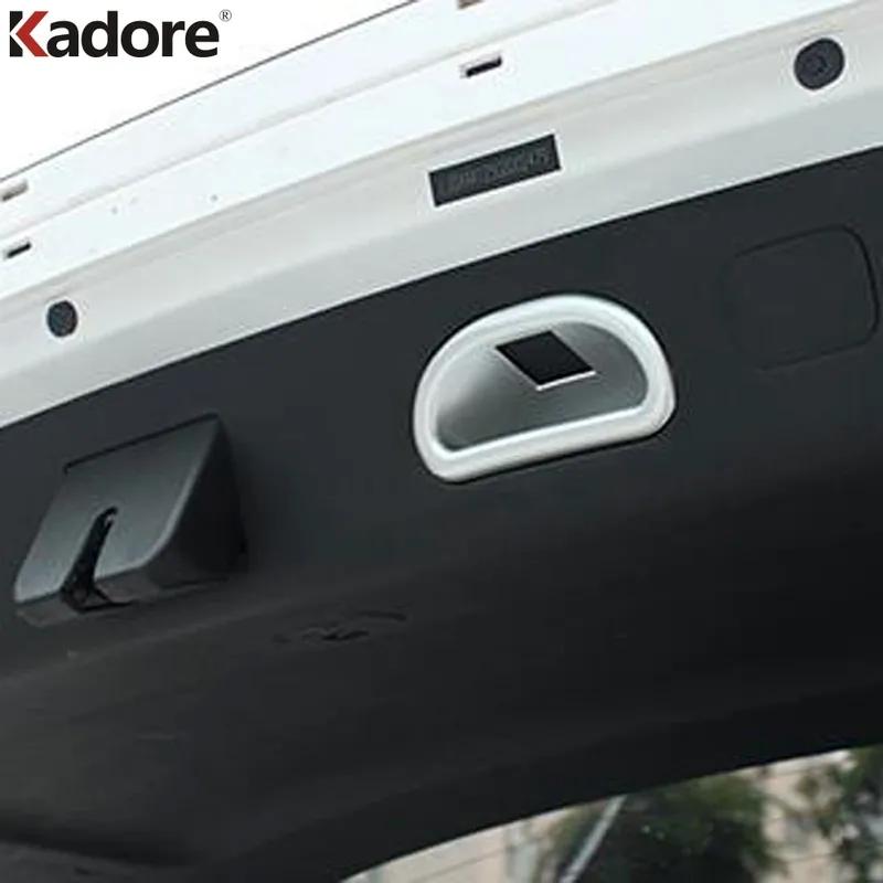 Rear Trunk Door Handle Bowl Cover Trim For KIA Sportage 2017 2018 Matte Car Tailgate Handles Cup Interior Accessories