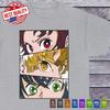 Tanjiro Zenitsu Inosuke T Shirt Demon Slayer Tee Anime Clothing Manga Japanese