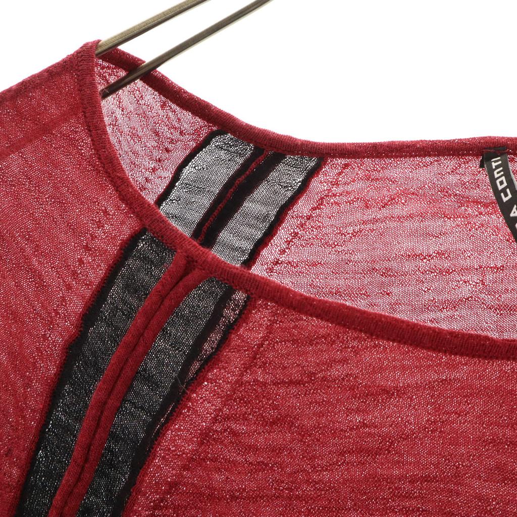 LIVIANA CONTI сделано в Италии Вязаный лонгслив Красный Женский Б/у