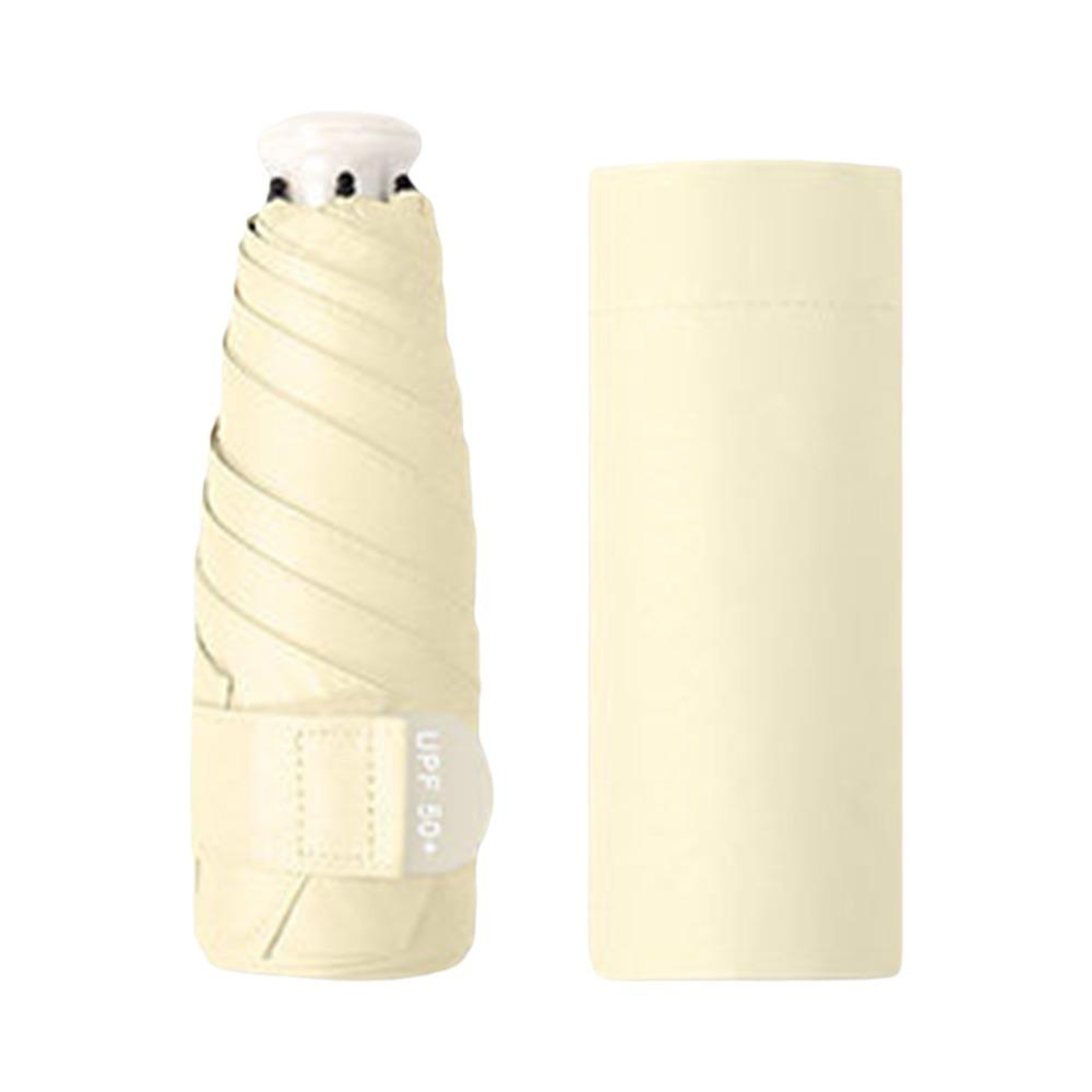Wind Resistant Ultraviolet Protection Umbrella 5 Folding Folding Mini Sun Umbrella Pocket Carry
