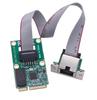 Сетевой адаптер M2 RJ45 на чипе RTL8125BG, сетевая карта Gigabit Ethernet M.2 2.5G/1000/100 Мбит/с, сетевая карта на шине PCIE