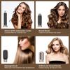 5 In 1 Hair Dryer Brush and Volumizer Negative Ion Detachable Hair Blow Dryer Styler Hot Air Brush Air Styling Curling Iron