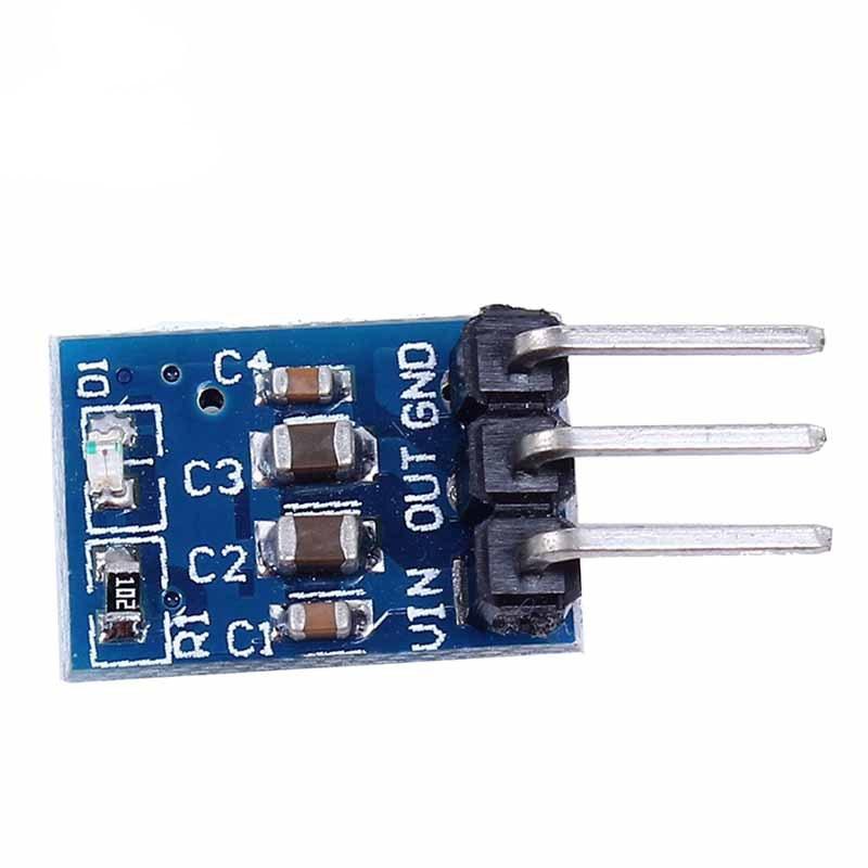 1/3/5Pcs AMS1117-3.3 Linear Regulator Board 800mA 3.3V LDO Power Supply Module DIY Electronic Component Accessory