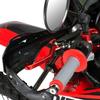 ZETA RACING CRF250RALLY Pivot Lever Set CP 3 Finger Red Front Foldable Stepless Adjustment of Lever Position Fully Cutting Color Anodized Dirtfreak
