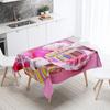 Скатерть с принтом для торта, украшение для ресторанного стола и противообрастающая прямоугольная форма для дома