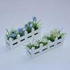 Lifelike Artificial Miniature Potted Plants Decor Garden Doll Plants Fake Daisy  DIY Craft