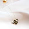 Ожерелье из стерлингового серебра 925 пробы для женщин и девочек, очаровательная подвеска в виде пчелы, элегантные ювелирные изделия для невесты, Dz618