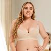 Нижнее белье большого размера Сексуальный собирающий бюстгальтер Полная чашка Нижнее белье Бюстгальтер большого размера Бюстгальтер пуш-ап