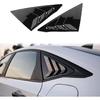 CKE For 11Th Gen Civic Sedan Compatible With Honda Civic 2026 2025 2024   Accessories Car Exterior Rear Side Window Louvers Air Vent Scoop Shades
