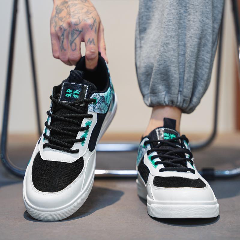 Мужская белая спортивная обувь, повседневная обувь, уличные кроссовки для бега, обувь для студентов, зимняя обувь больших размеров, высокие кеды
